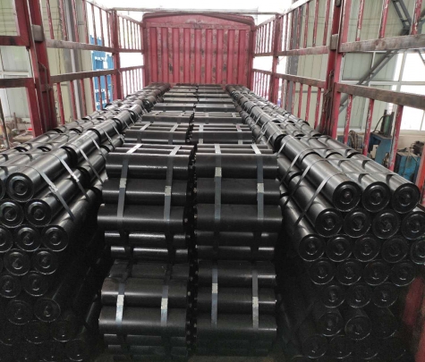 整车托辊发往山东临沂